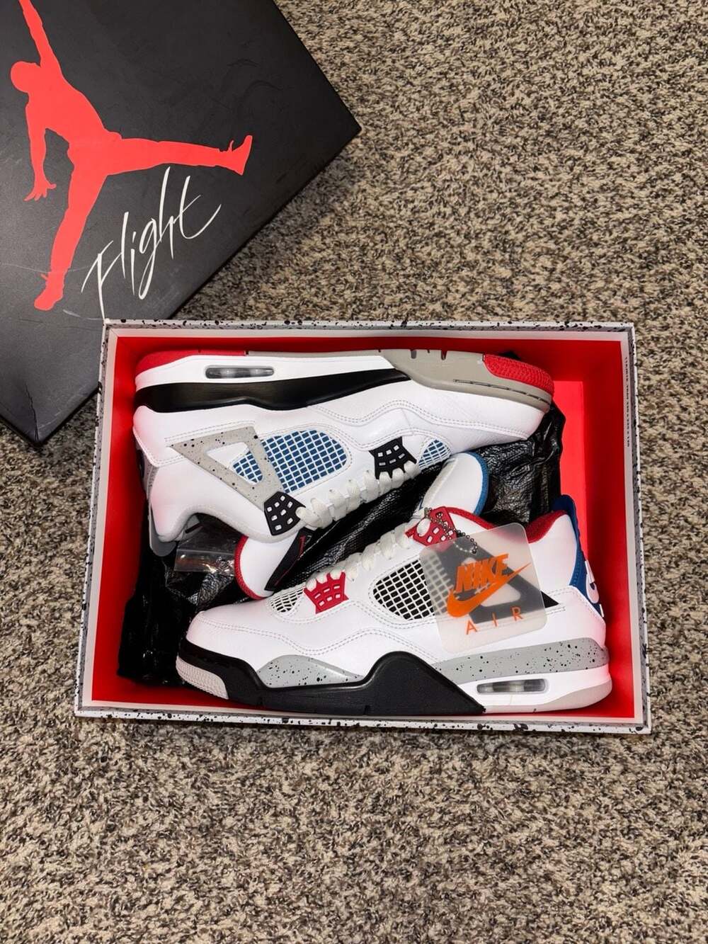 Nike Air Jordan 4 Retro SE 'What The 4' .Size 9 men’s. Like New.